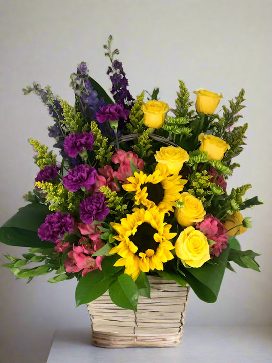 Sunlit Harmony Floral Arrangement