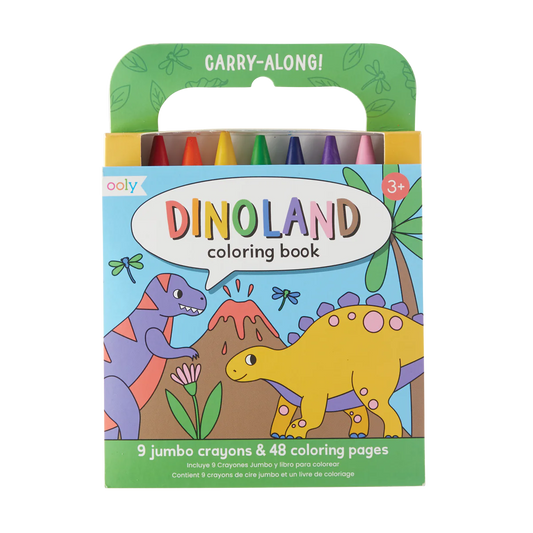 Dinoland Carry Along Coloring Book