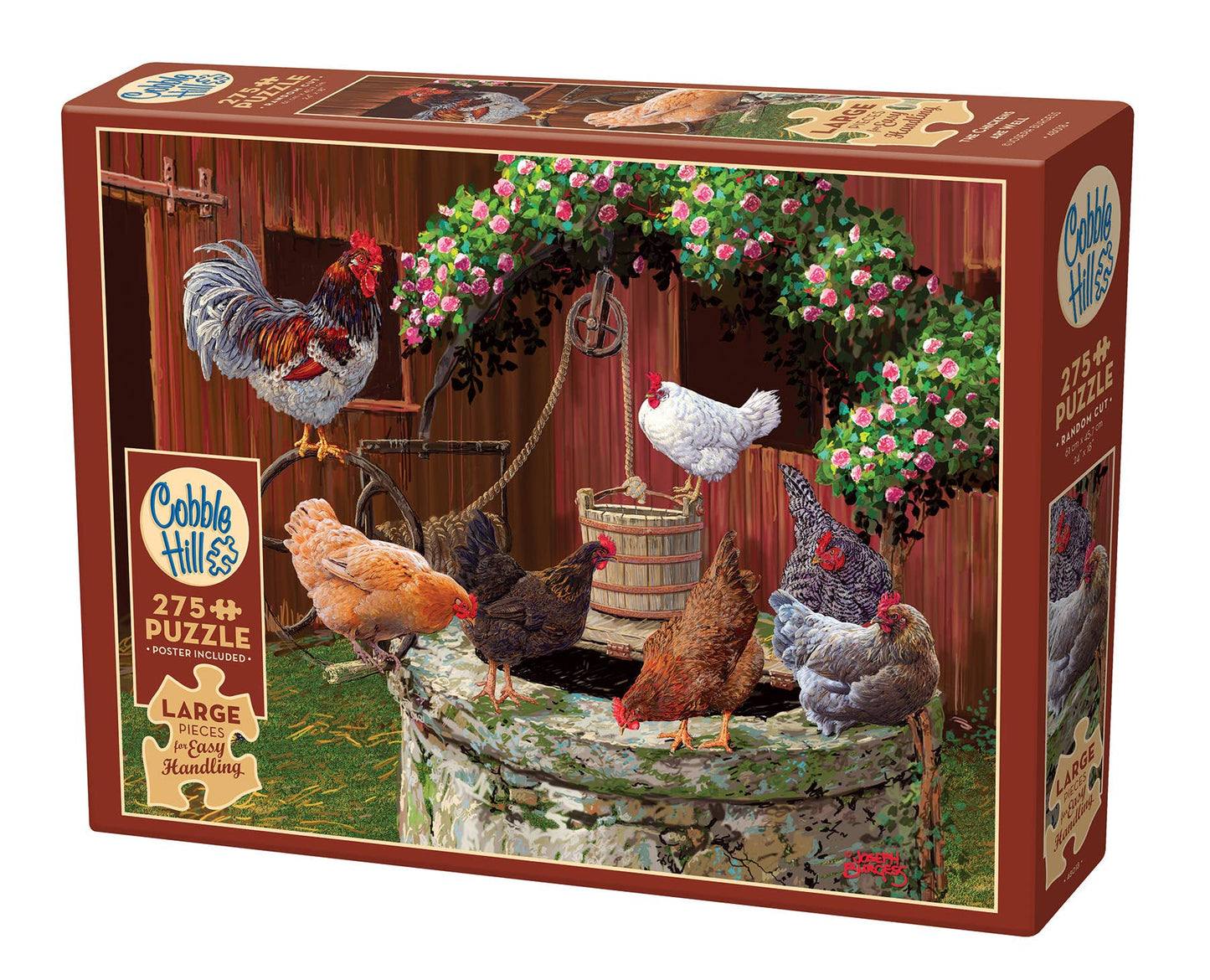 The Chickens are Well 275pc puzzle