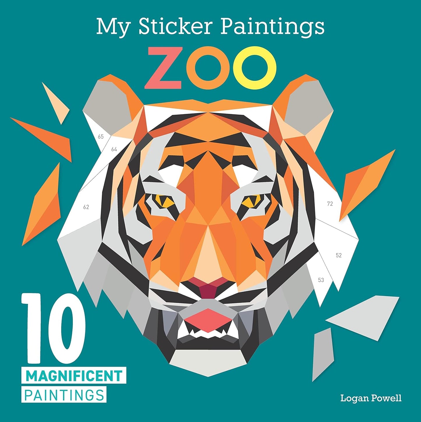 My Sticker Paintings - Zoo